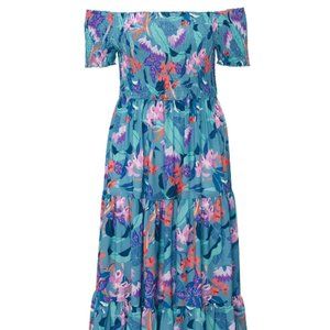 City Chic Mystery Floral Maxi Dress